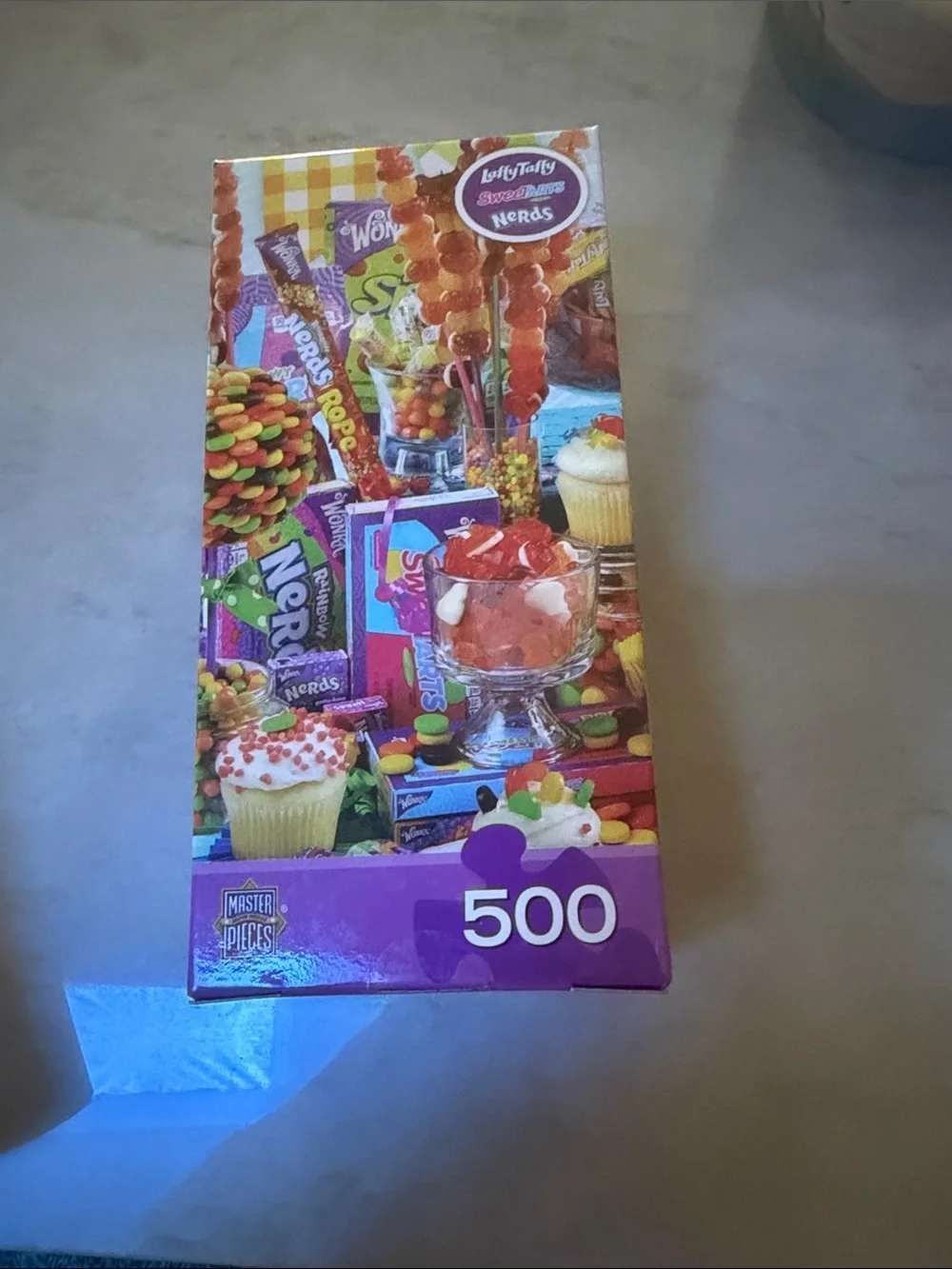 Lolly Taffy Sweet Shop Puzzle - Purple - 500 Pieces